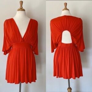 Moda International Orange Top L